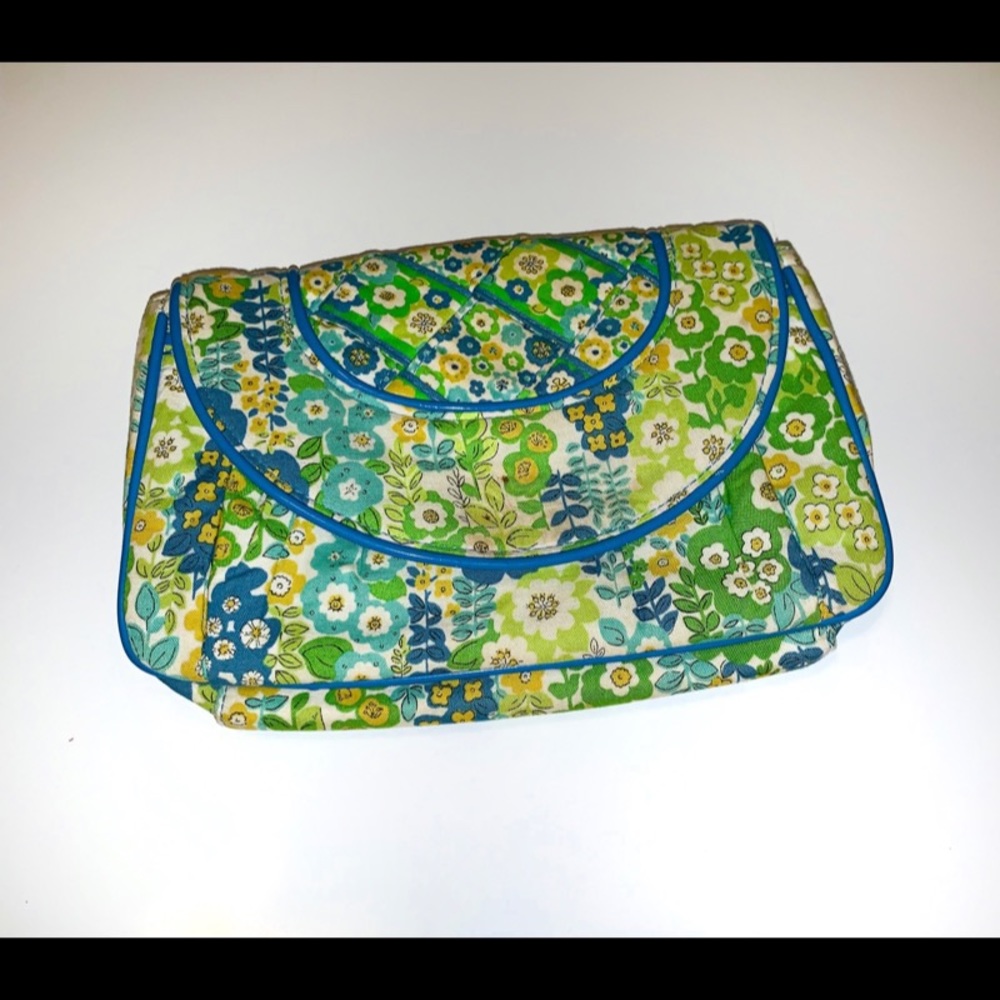 Vera Bradley Small Floral Clutch w/ Chain Strap - Picture 7 of 8